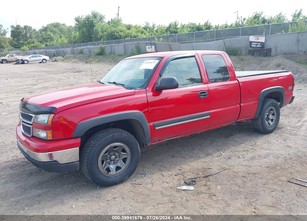 2006 CHEVROLET SILVERADO 1500 LT2 VIN: 1GCEK19B86E118626