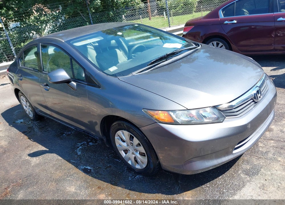 2012 HONDA CIVIC VIN: 19XFB2F54CE079994