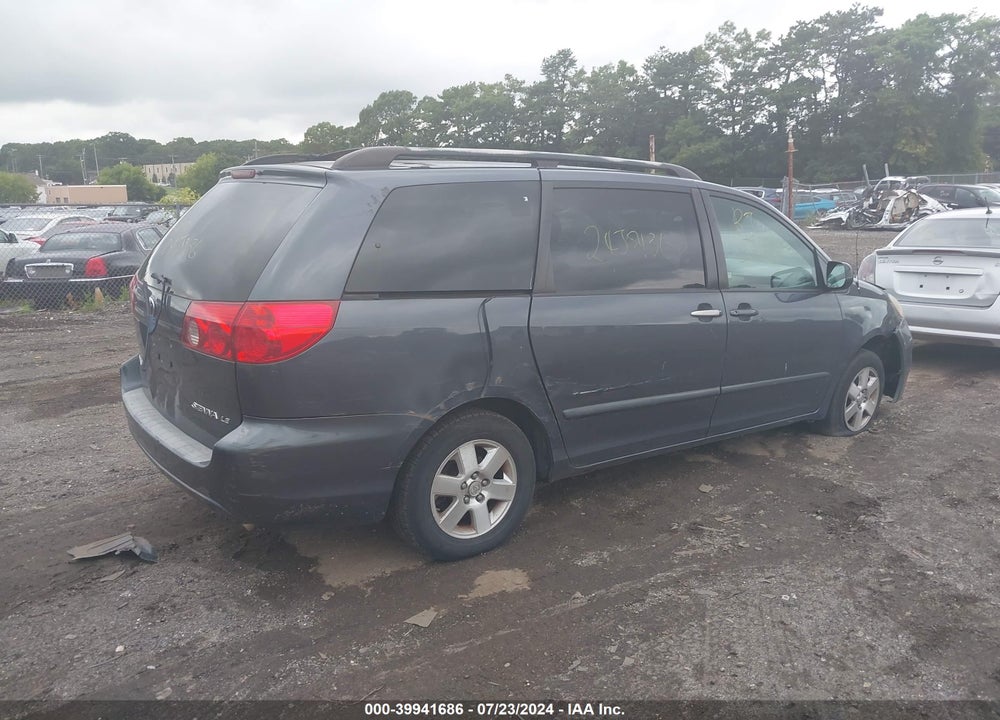 2007 TOYOTA SIENNA LE VIN: 5TDZK23C77S051506