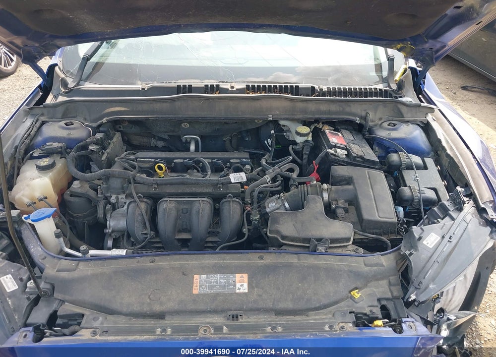 2016 FORD FUSION S VIN: 3FA6P0G7XGR171265