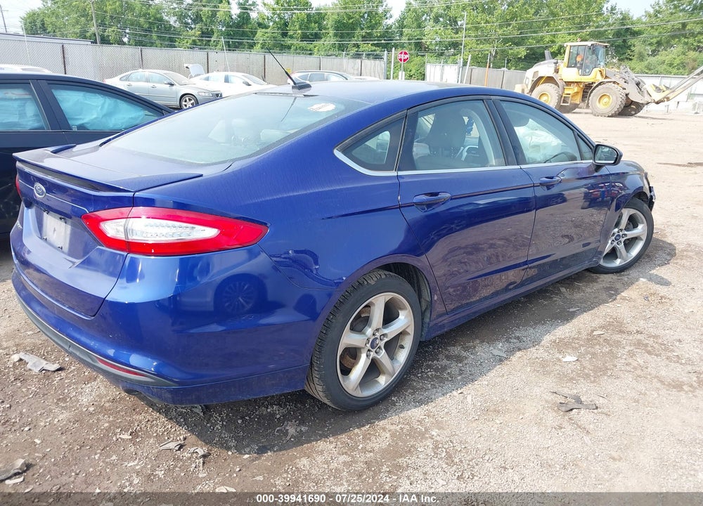 2016 FORD FUSION S VIN: 3FA6P0G7XGR171265
