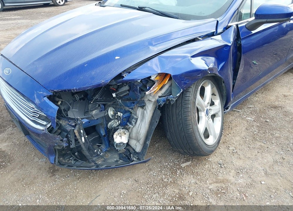 2016 FORD FUSION S VIN: 3FA6P0G7XGR171265