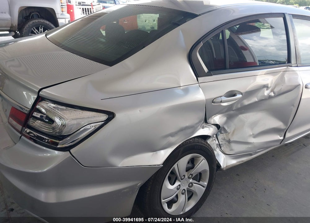 2014 HONDA CIVIC LX VIN: 19XFB2F56EE044411