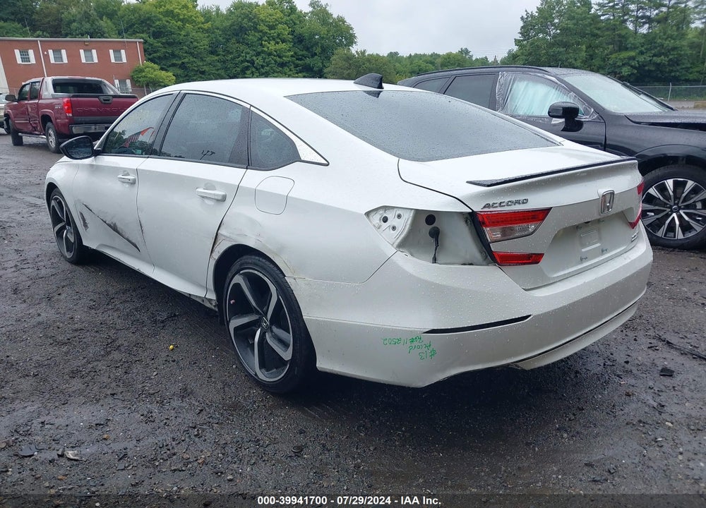 2021 HONDA ACCORD SPORT SPECIAL EDITION VIN: 1HGCV1F45MA054300