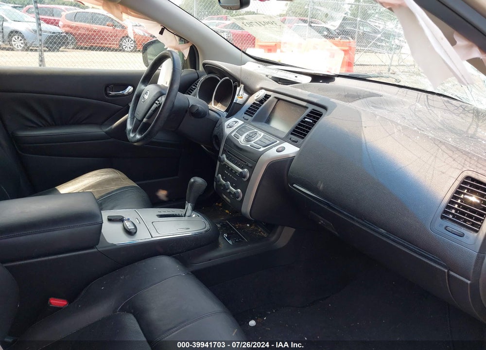 2009 NISSAN MURANO SL VIN: JN8AZ18U89W021667