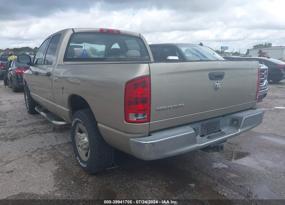 2005 DODGE RAM 2500 SLT/LARAMIE VIN: 3D7KR28C65G712451
