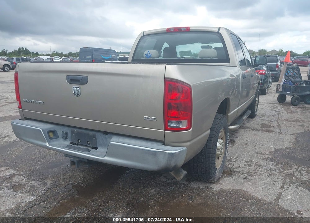 2005 DODGE RAM 2500 SLT/LARAMIE VIN: 3D7KR28C65G712451