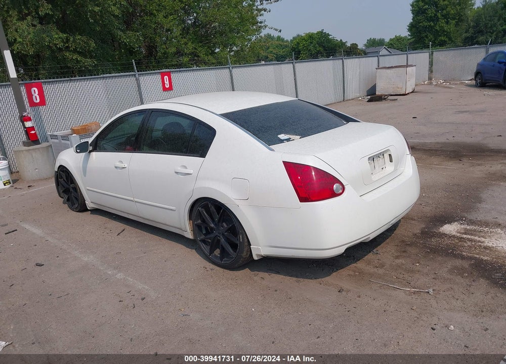 2006 NISSAN MAXIMA 3.5 SL VIN: 1N4BA41E56C864255