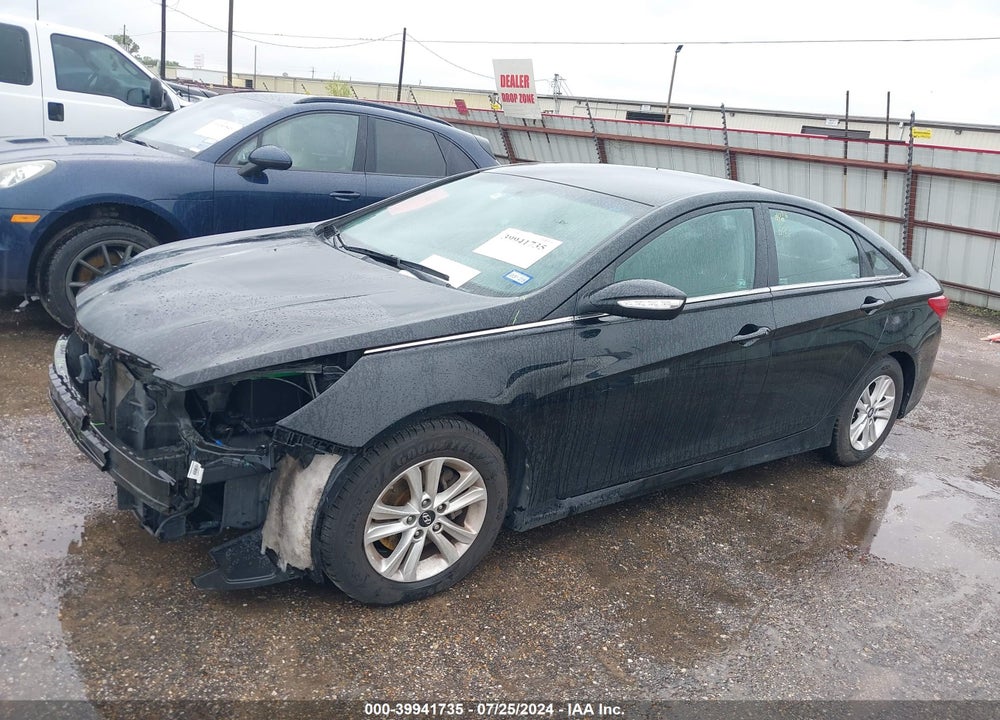 2014 HYUNDAI SONATA GLS VIN: 5NPEB4AC3EH896174