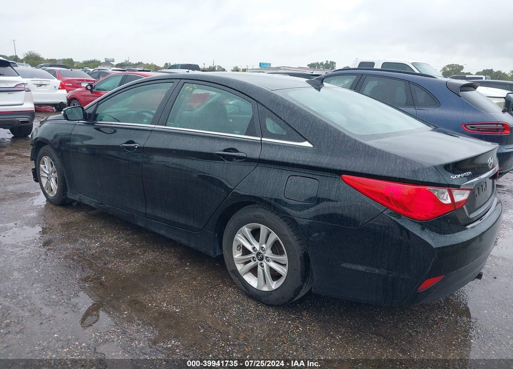 2014 HYUNDAI SONATA GLS VIN: 5NPEB4AC3EH896174