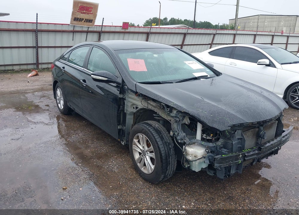 2014 HYUNDAI SONATA GLS VIN: 5NPEB4AC3EH896174