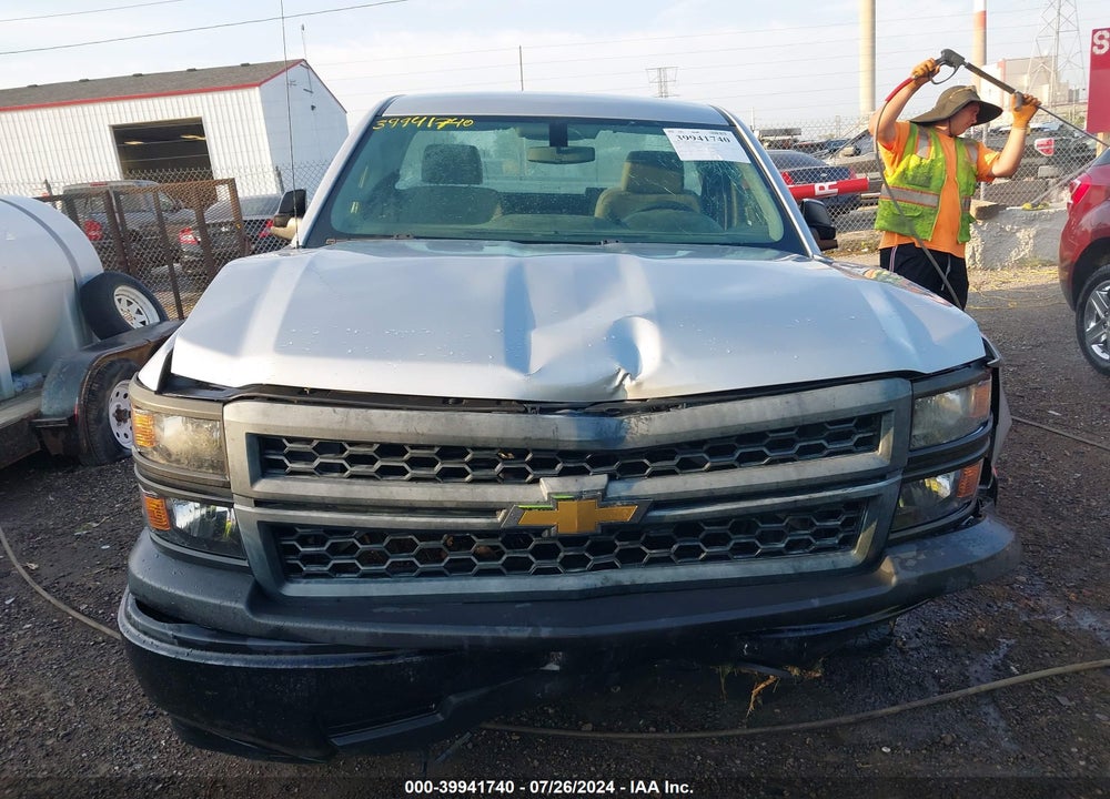 2014 CHEVROLET SILVERADO 1500 WORK TRUCK 1WT VIN: 1GCNCPEH8EZ194929