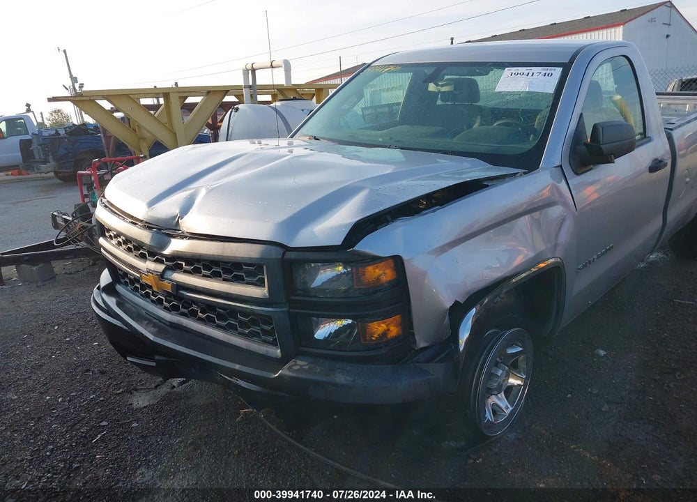 2014 CHEVROLET SILVERADO 1500 WORK TRUCK 1WT VIN: 1GCNCPEH8EZ194929