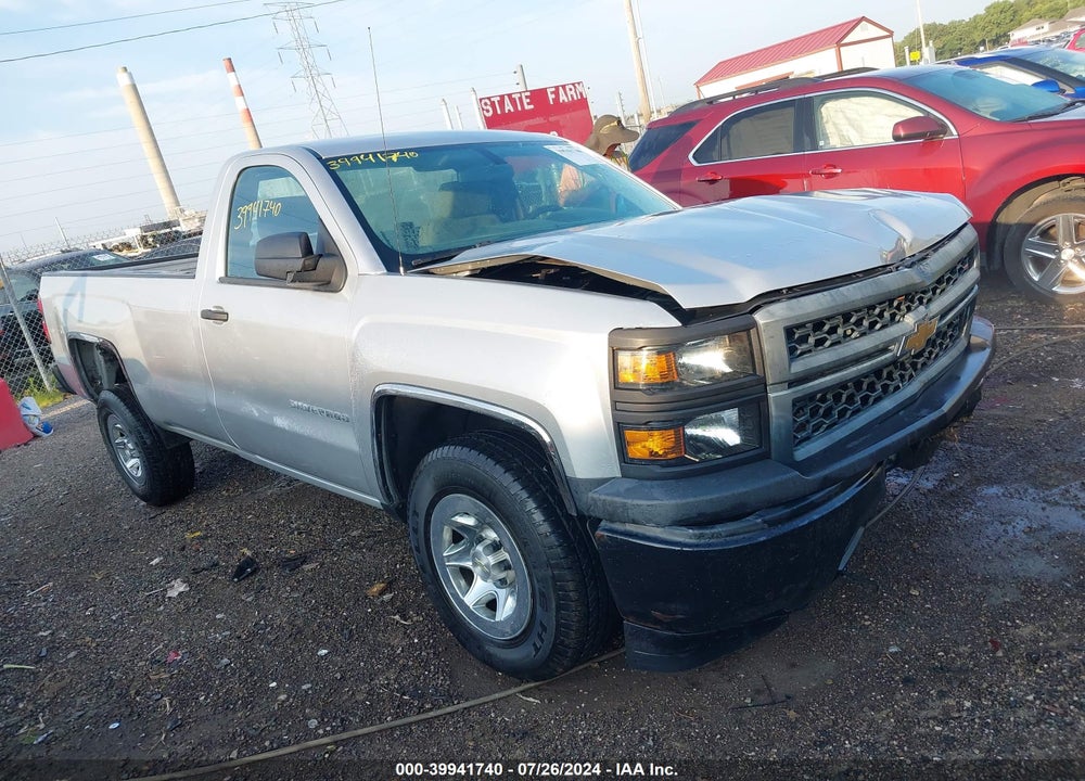 2014 CHEVROLET SILVERADO 1500 WORK TRUCK 1WT VIN: 1GCNCPEH8EZ194929