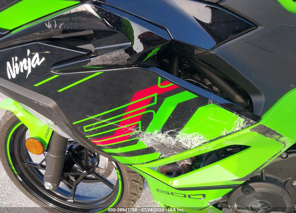 2024 KAWASAKI EX500 A/B VIN: ML5EXGJ11RDA15983