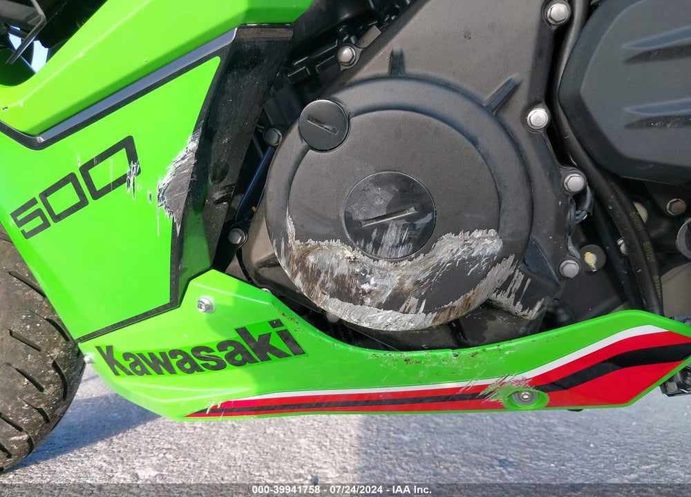 2024 KAWASAKI EX500 A/B VIN: ML5EXGJ11RDA15983