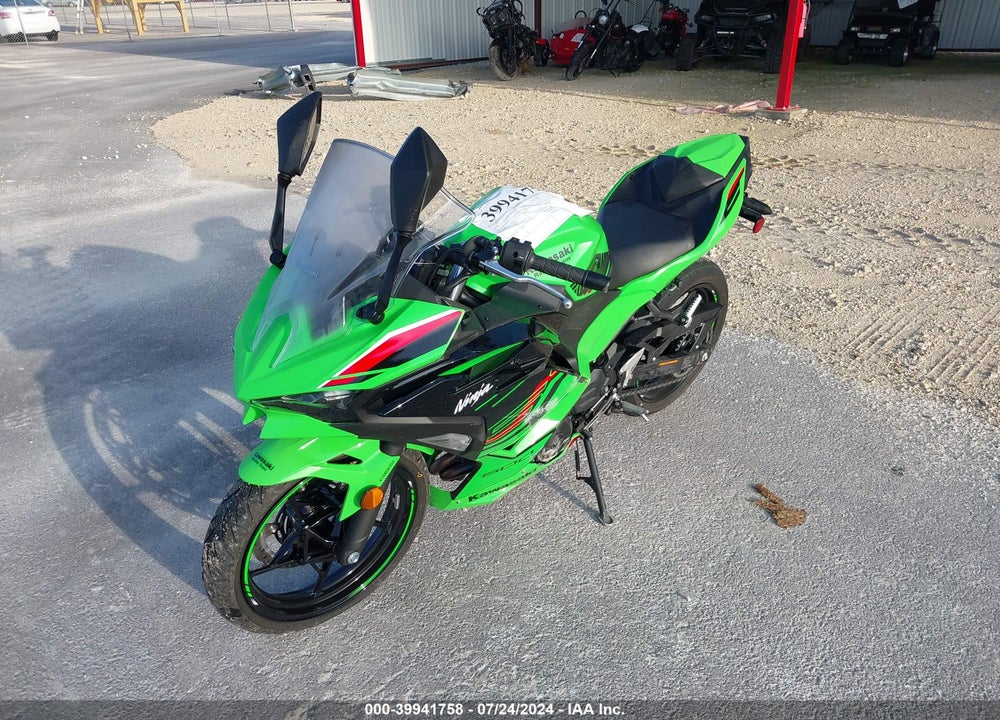 2024 KAWASAKI EX500 A/B VIN: ML5EXGJ11RDA15983