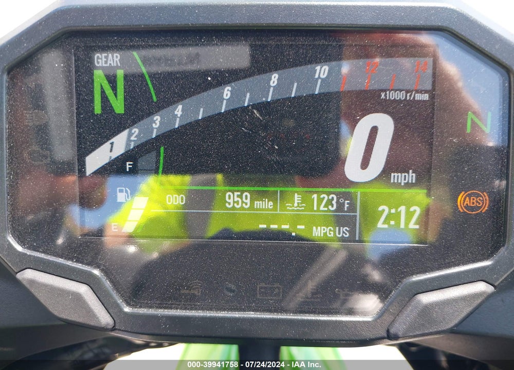 2024 KAWASAKI EX500 A/B VIN: ML5EXGJ11RDA15983