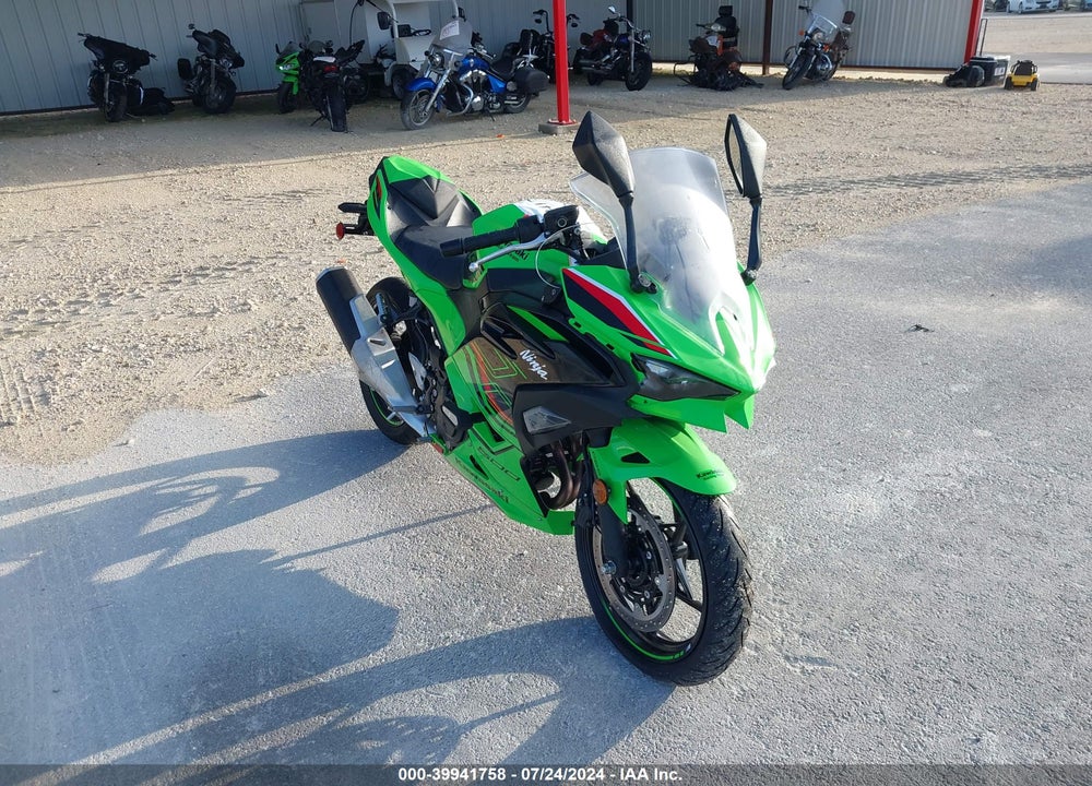 2024 KAWASAKI EX500 A/B VIN: ML5EXGJ11RDA15983