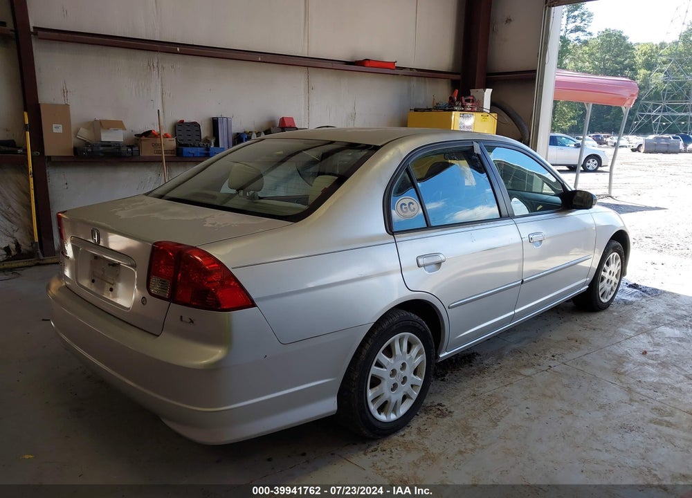 2005 HONDA CIVIC LX VIN: 2HGES16545H607385