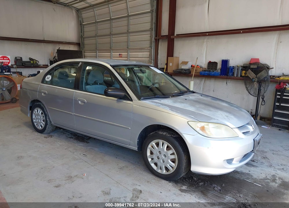2005 HONDA CIVIC LX VIN: 2HGES16545H607385