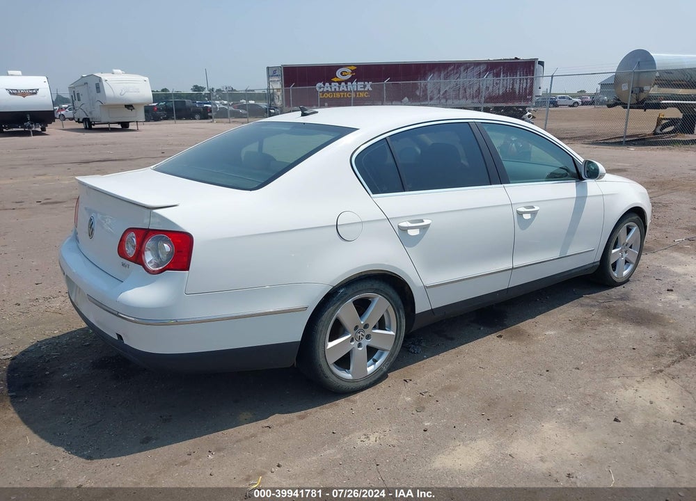 2008 VOLKSWAGEN PASSAT KOMFORT VIN: WVWAK73C38P054148