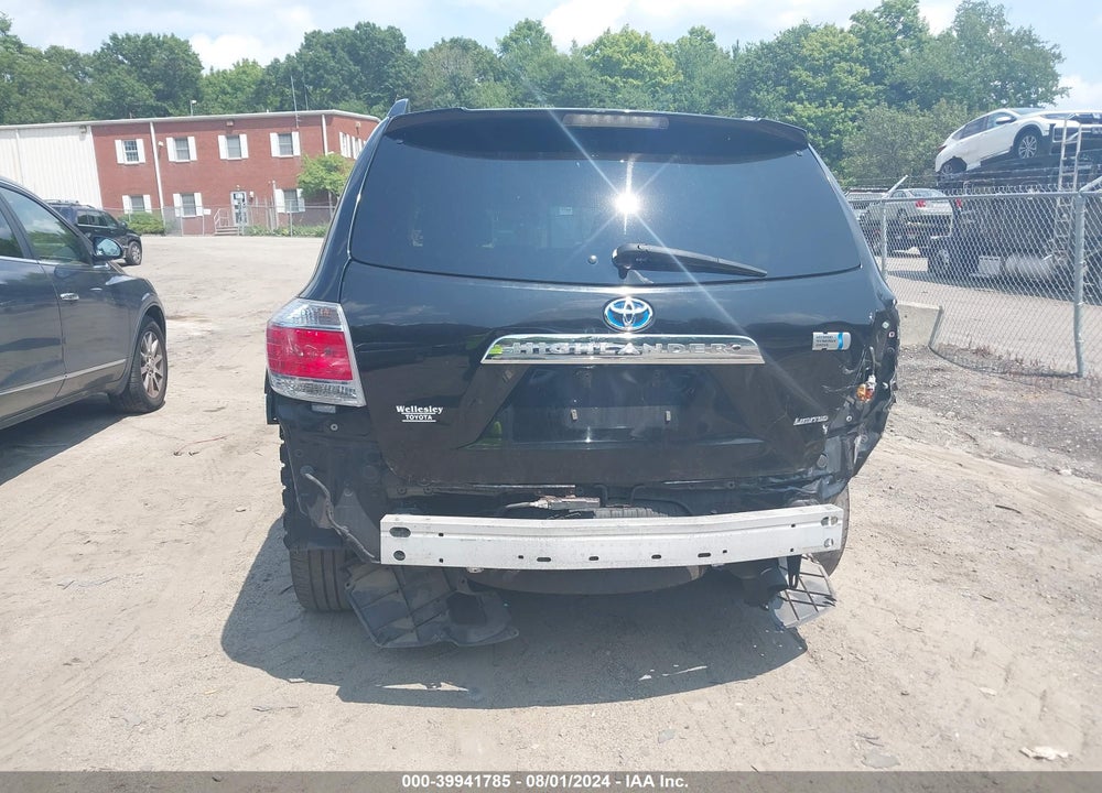 2011 TOYOTA HIGHLANDER HYBRID LIMITED V6 VIN: JTEDC3EH1B2001671