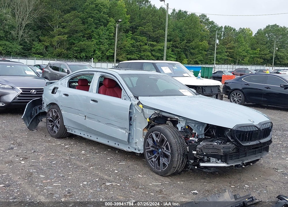 2024 BMW I5 EDRIVE40 VIN: WBY33FK05RCR38266