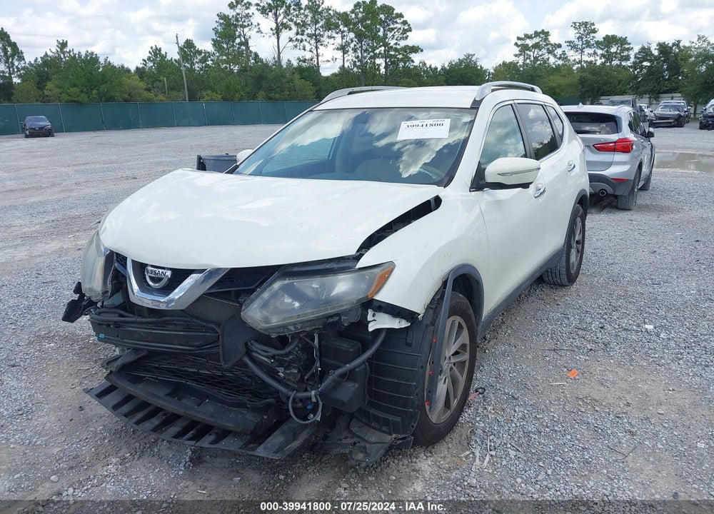 2015 NISSAN ROGUE SL VIN: 5N1AT2MT1FC900517