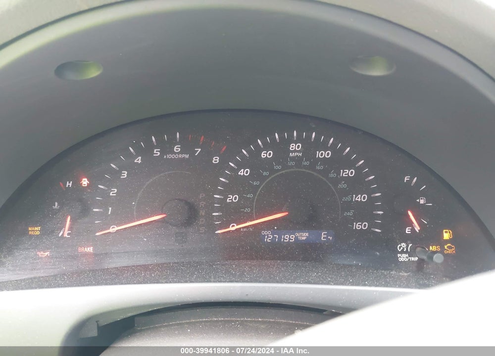 2007 TOYOTA CAMRY LE V6 VIN: JTNBK46K273013503