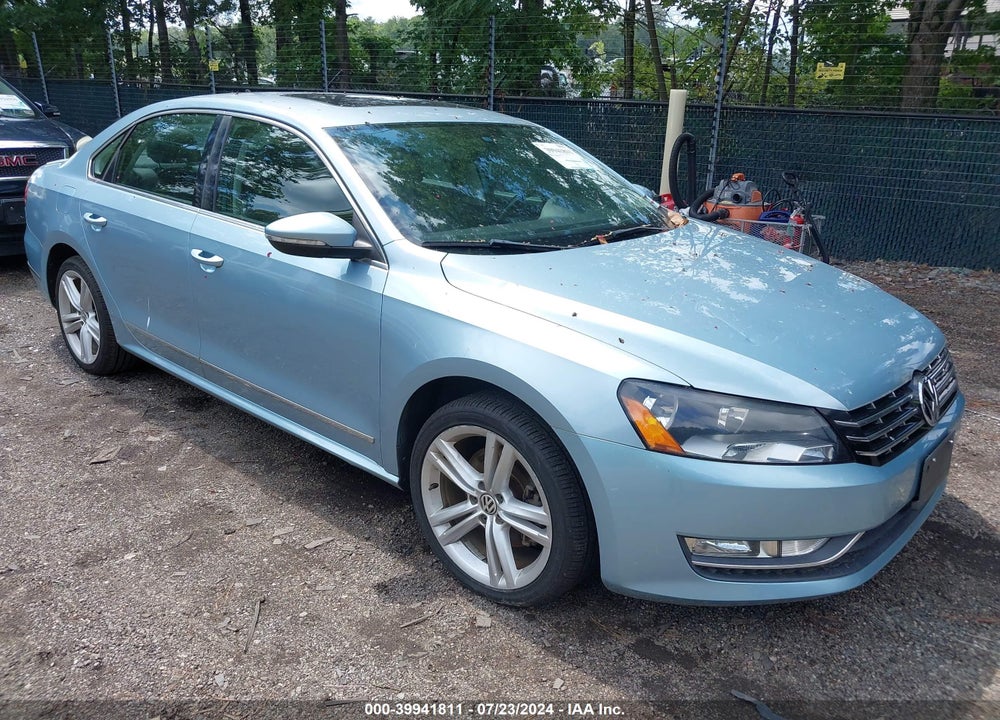 2012 VOLKSWAGEN PASSAT 3.6L V6 SEL PREMIUM VIN: 1VWCM7A34CC071754
