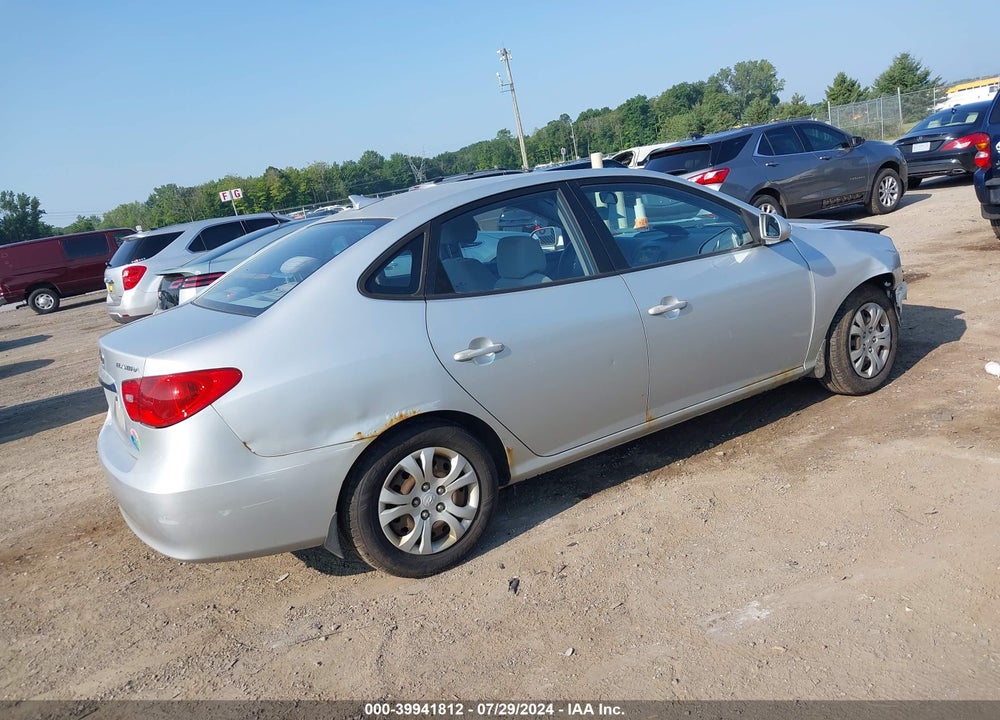 2010 HYUNDAI ELANTRA GLS VIN: KMHDU4AD5AU082215