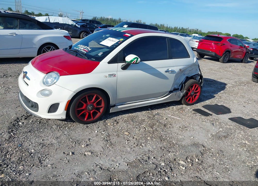 2013 FIAT 500 ABARTH VIN: 3C3CFFFH8DT611161