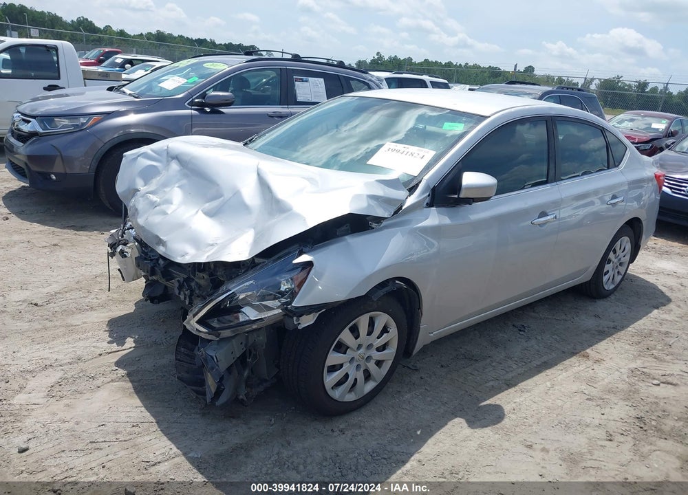 2019 NISSAN SENTRA S VIN: 3N1AB7AP4KY224001