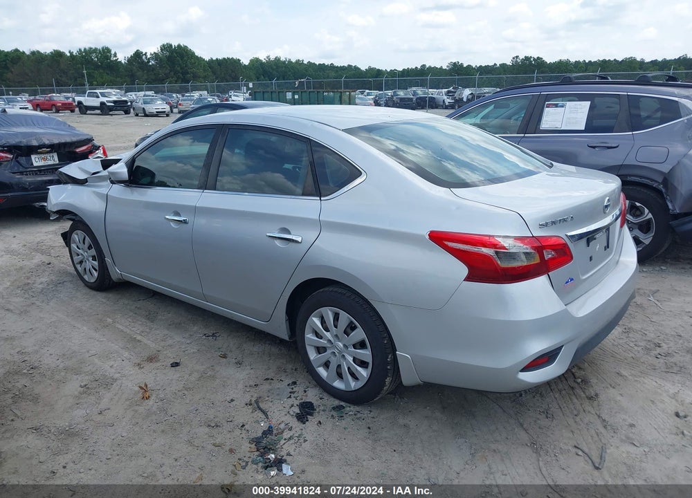2019 NISSAN SENTRA S VIN: 3N1AB7AP4KY224001