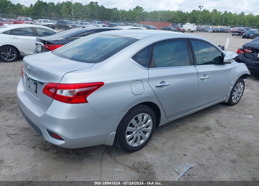2019 NISSAN SENTRA S VIN: 3N1AB7AP4KY224001