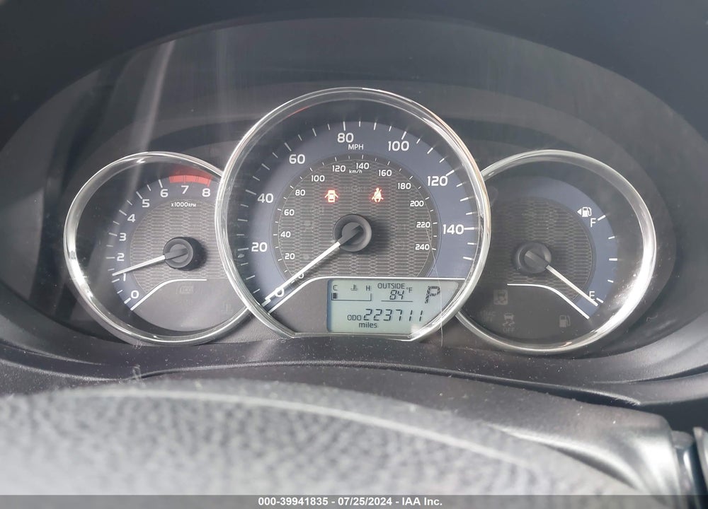2015 TOYOTA COROLLA LE VIN: 5YFBURHEXFP266268