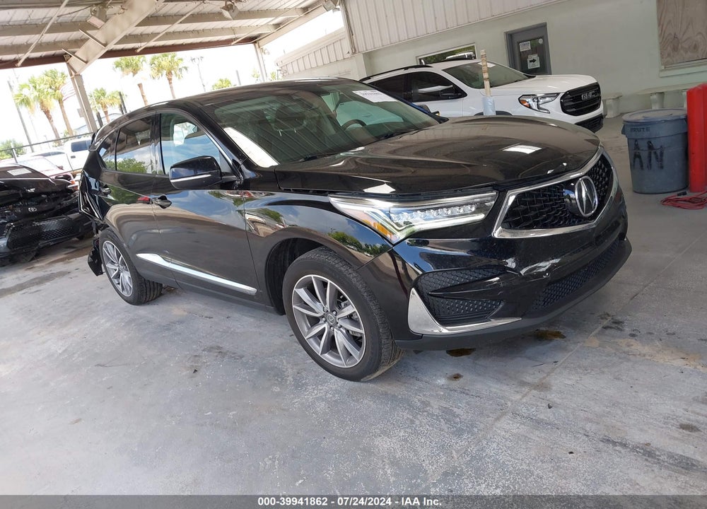 2021 ACURA RDX TECHNOLOGY PACKAGE VIN: 5J8TC1H52ML020511