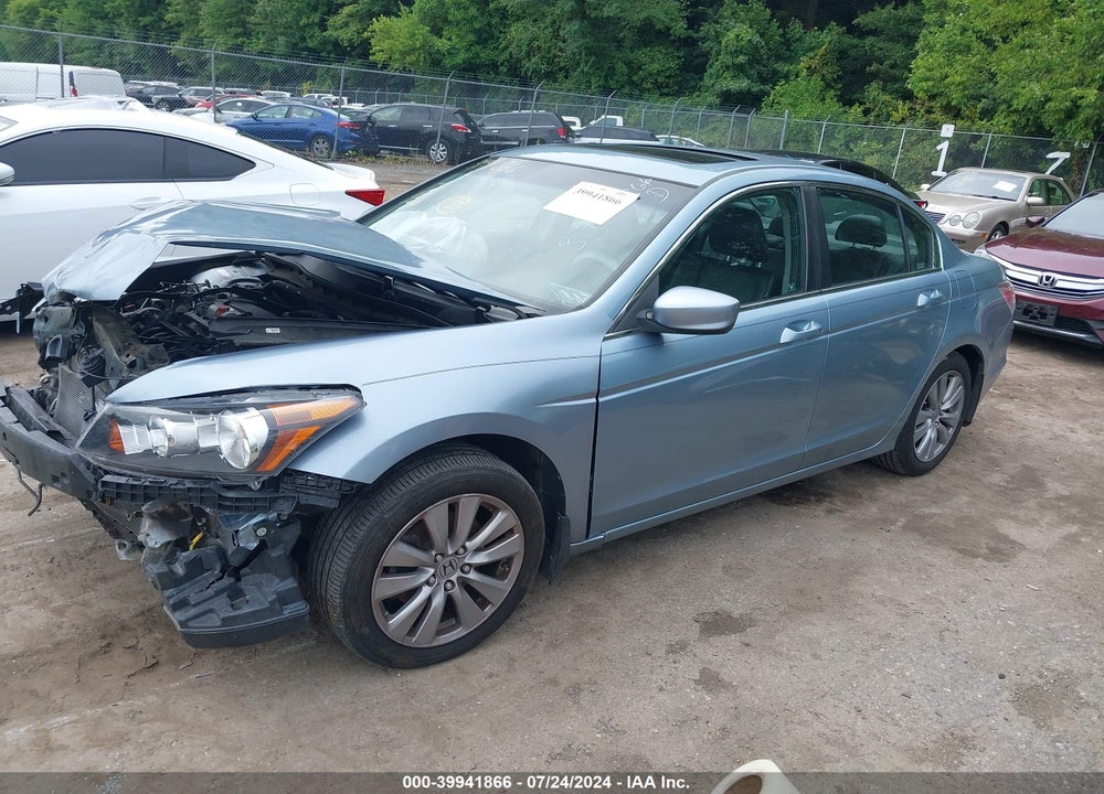 2012 HONDA ACCORD 2.4 EX-L VIN: 1HGCP2F8XCA058165