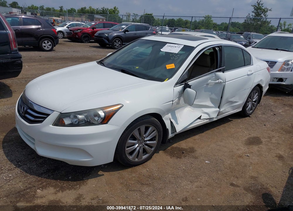 2012 HONDA ACCORD 2.4 EX-L VIN: 1HGCP2F89CA074955