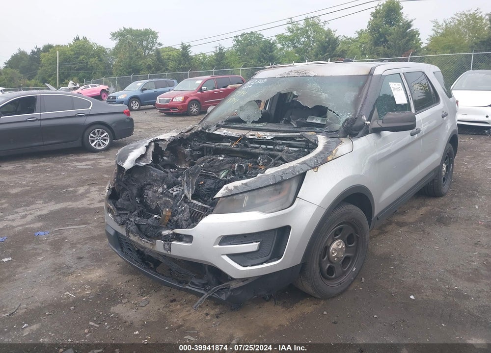 2017 FORD UTILITY POLICE INTERCEPTOR VIN: 1FM5K8AR2HGA94568