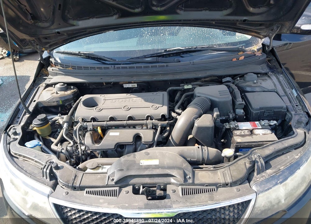 2010 KIA FORTE EX VIN: KNAFU4A2XA5100288