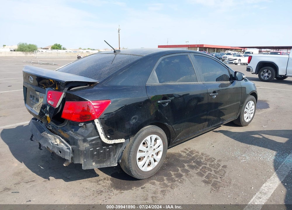 2010 KIA FORTE EX VIN: KNAFU4A2XA5100288