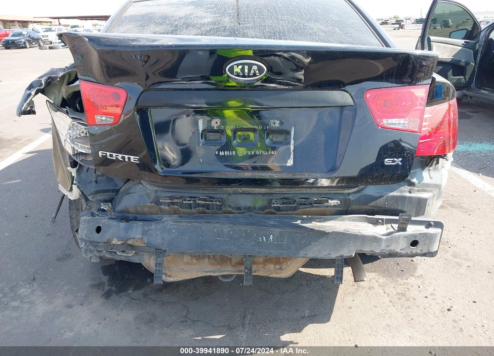 2010 KIA FORTE EX VIN: KNAFU4A2XA5100288