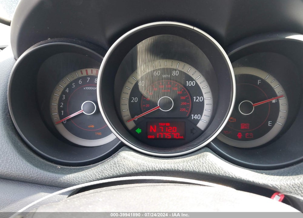 2010 KIA FORTE EX VIN: KNAFU4A2XA5100288