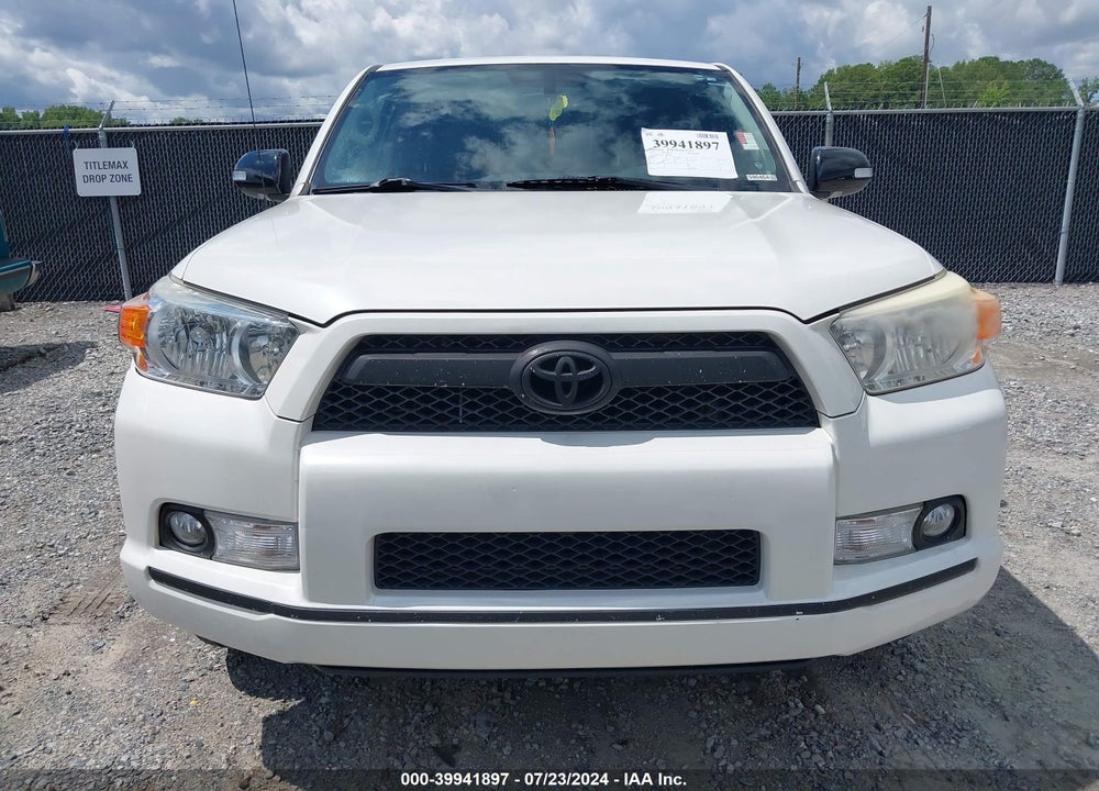 2012 TOYOTA 4RUNNER SR5 VIN: JTEZU5JR2C5039441
