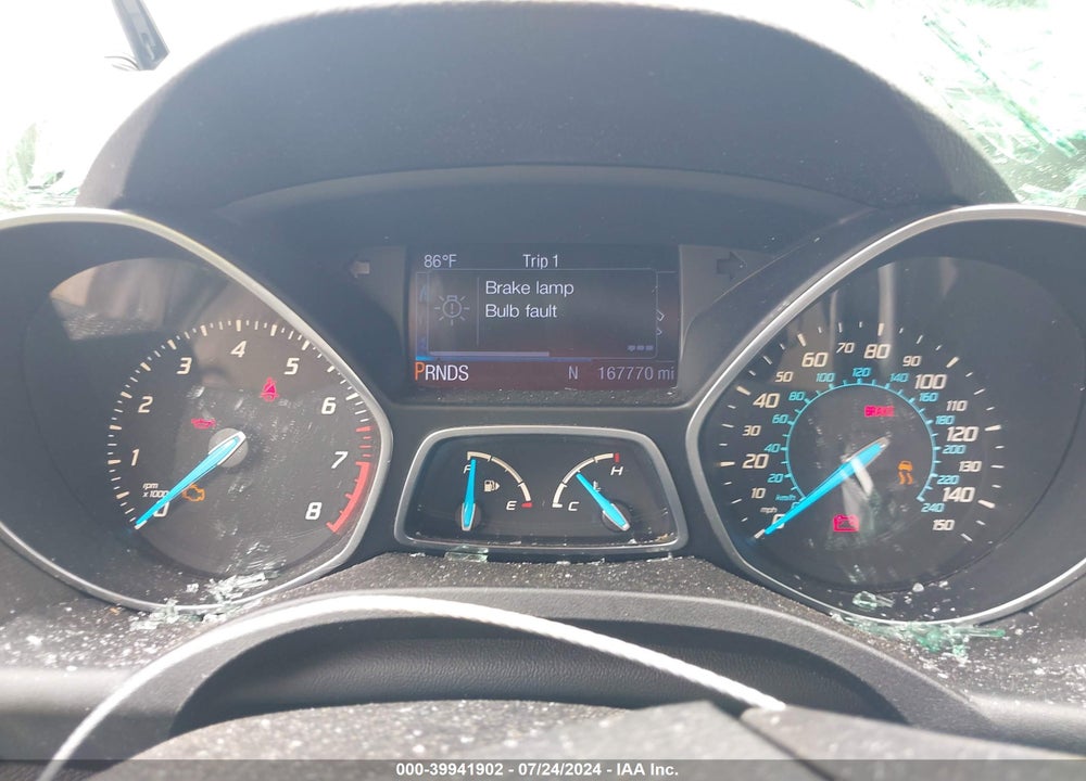 2013 FORD ESCAPE SEL VIN: 1FMCU0HX7DUB05843