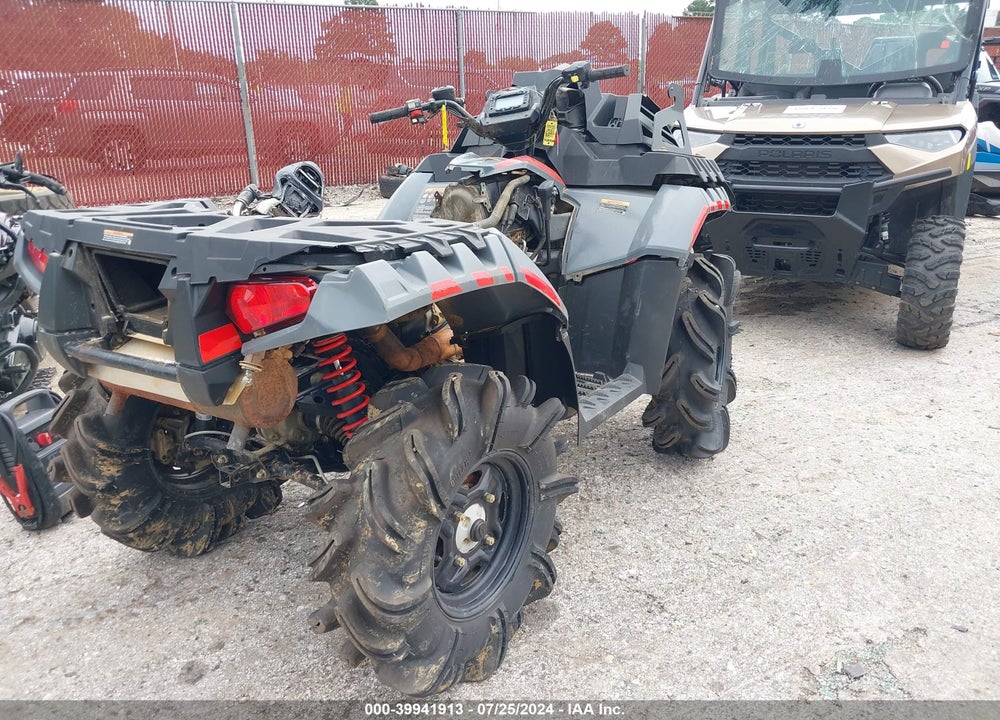 2022 POLARIS SPORTSMAN 850 HIGH LIFTER EDITION VIN: 4XASXN856NB201843