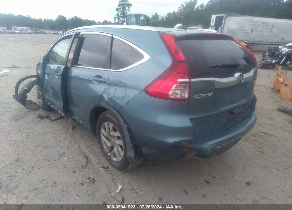 2015 HONDA CR-V EX-L VIN: 2HKRM4H72FH652621