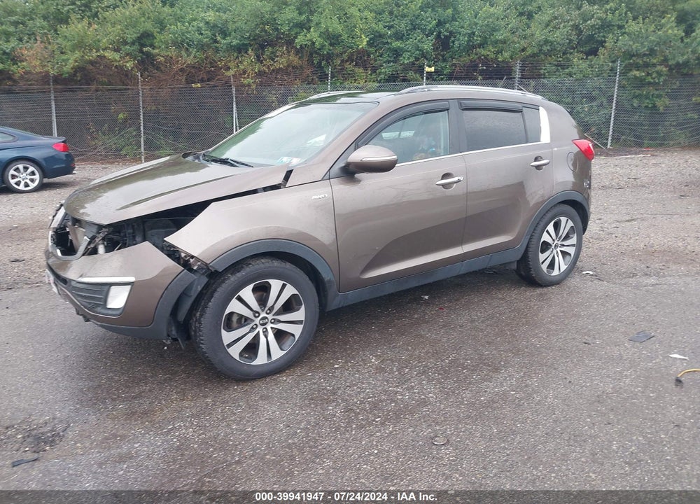 2011 KIA SPORTAGE EX VIN: KNDPCCA22B7091144